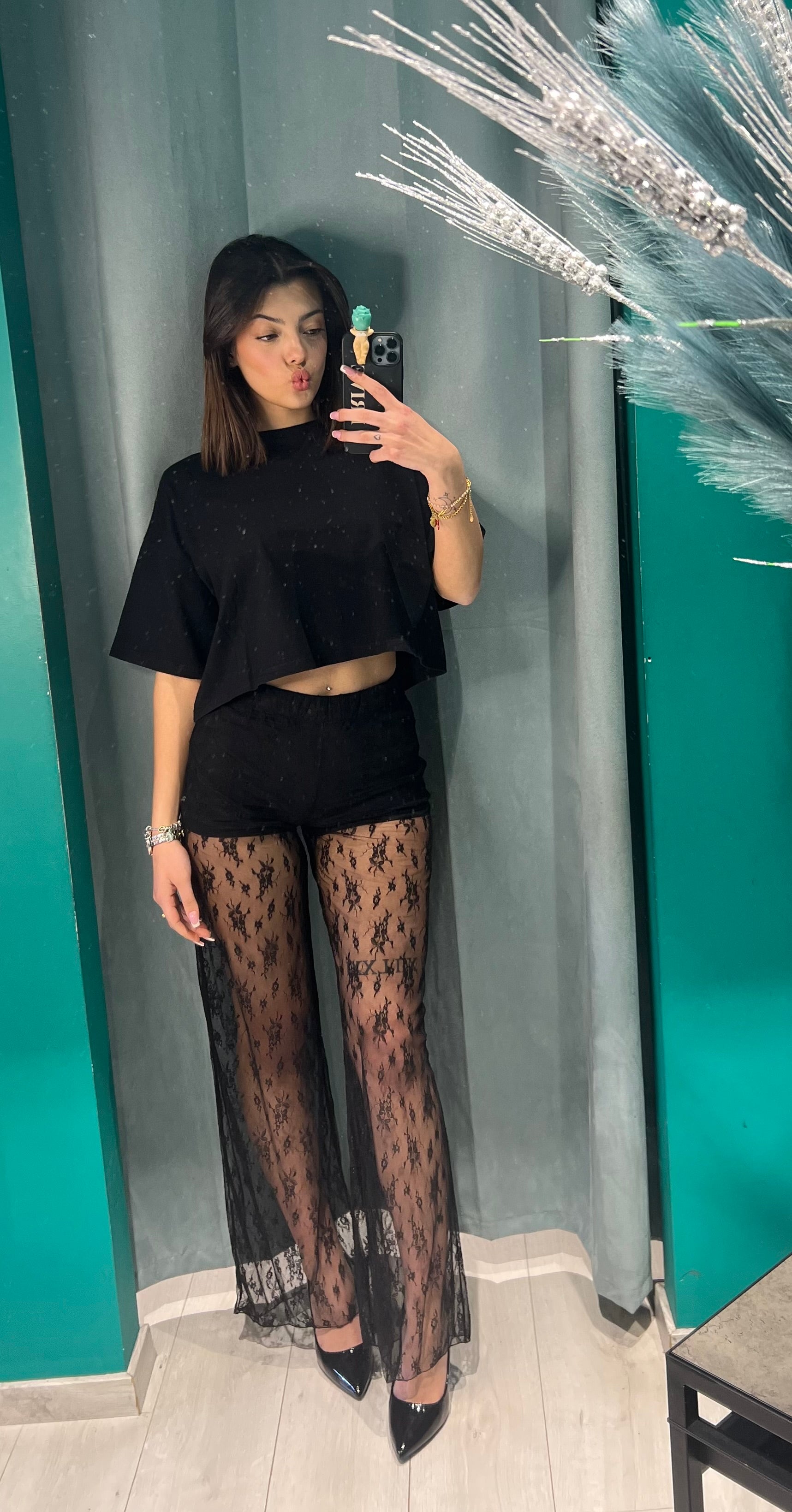 00347 pantalone pizzo