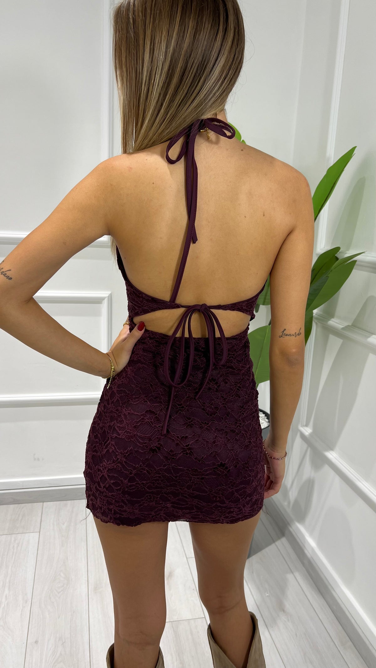 00555 mini dress